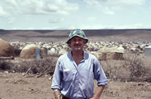 First Rain in Las Dhure Refugee Camp, Somaliae Camp, Somalia (1979-1980)